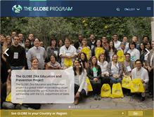 Tablet Screenshot of globe.gov